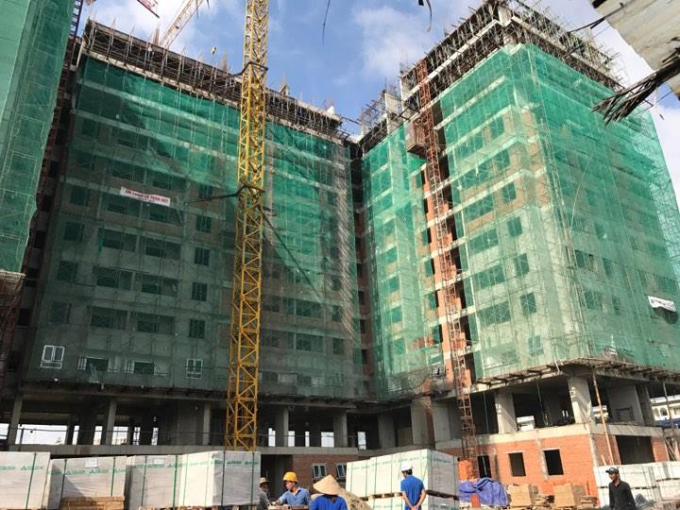 Dự &aacute;n Heaven Riverview đang được gấp r&uacute;t x&acirc;y dựng