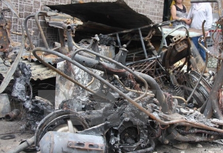 Bình Dương: Phóng hỏa đốt 3 người để trả thù