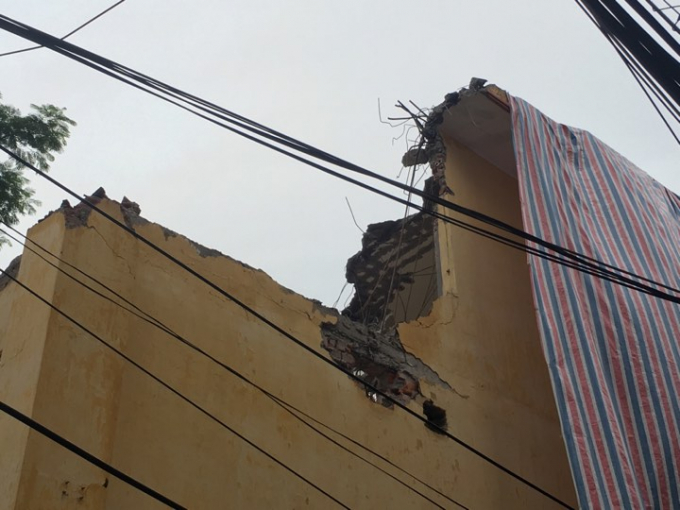 Hiện trường sự việc tr&ecirc;n.