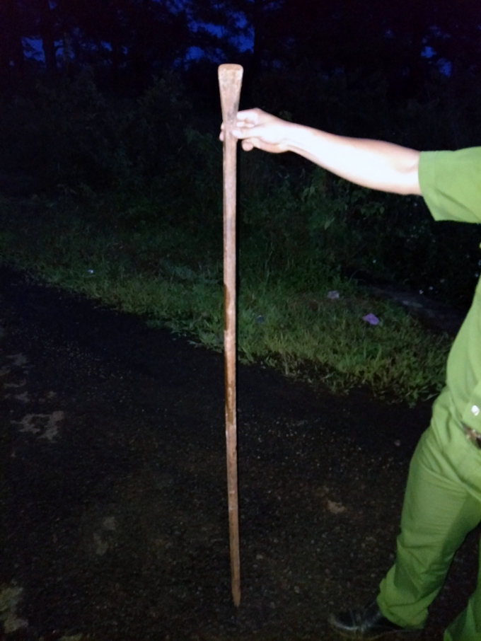 Hung kh&iacute;, Ho&agrave;ng d&ugrave;ng để tấn c&ocirc;ng CSGT