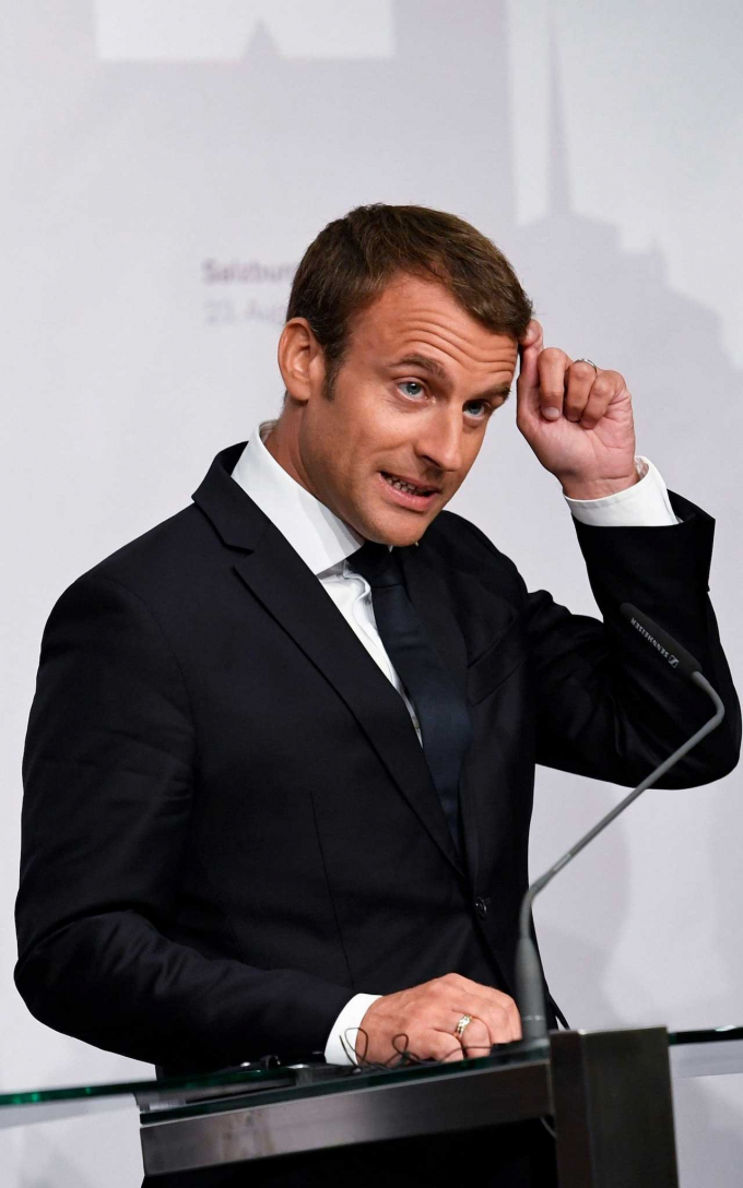 Tổng thống Emmanuel Macron.