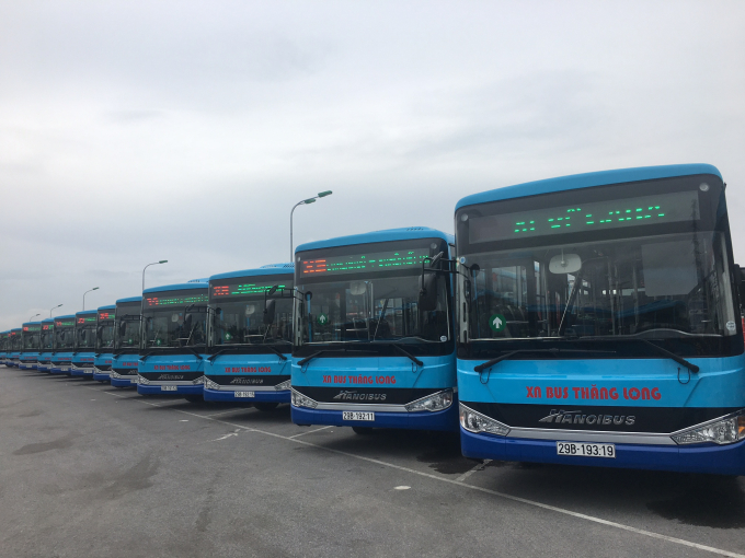 H&agrave; Nội: Thay mới tuyến bu&yacute;t số 39