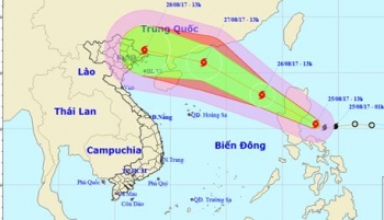 Dự báo thời tiết ngày 26/8: Cập nhật mới nhất về cơn bão Pakhar đang tiến vào Biển Đông