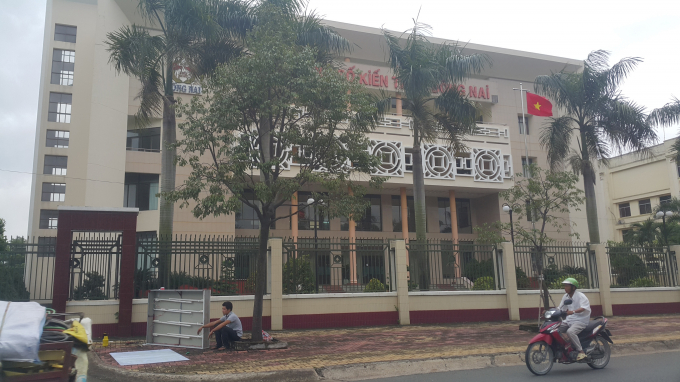 Trụ sở Cty TNHH một th&agrave;nh vi&ecirc;n Xổ số Kiến thiết v&agrave; Dịch vụ tổng hợp tỉnh Đồng Nai.