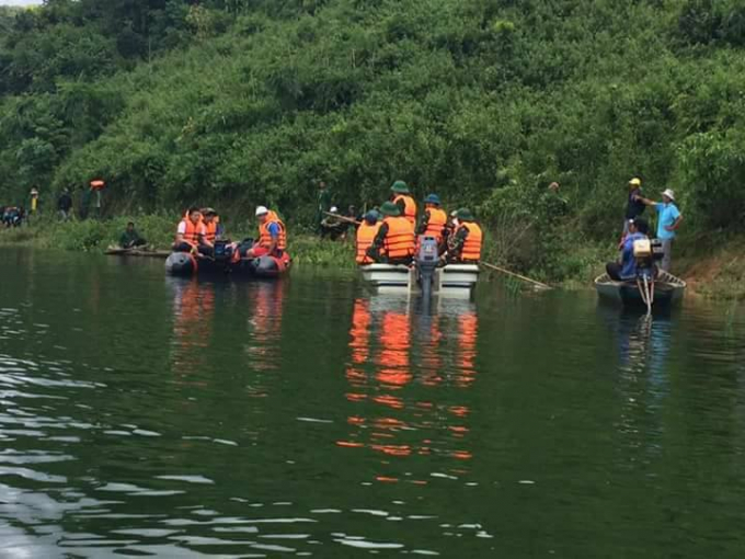 Lực lượng đang nỗ lực t&igrave;m nạn nhận mất t&iacute;ch