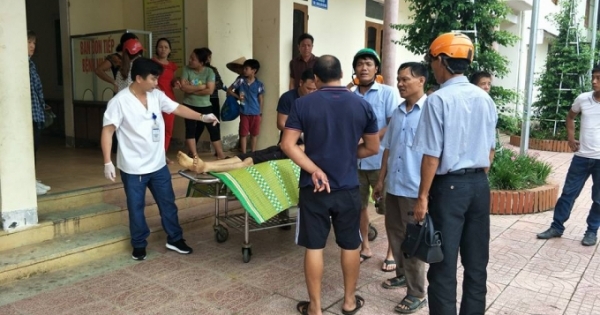 Hà Tĩnh: Trâu nhà nổi loạn húc hai người thương vong