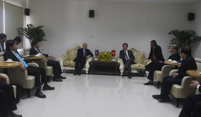 Bộ Tư ph&aacute;p hai b&ecirc;n đ&atilde; c&oacute; cuộc gặp x&atilde; giao trước khi diễn ra Hội nghị.