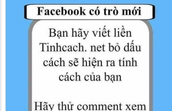 Khám phá tính cách của bạn trong bình luận facebook