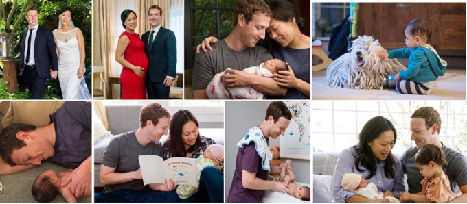 Mark chia sẻ h&igrave;nh ảnh hạnh ph&uacute;c khi ch&agrave;o đ&oacute;n c&ocirc; c&ocirc;ng ch&uacute;a thứ 2.