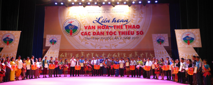 Li&ecirc;n hoan văn h&oacute;a thể thao c&aacute;c d&acirc;n tộc thiểu số năm 2017 được tổ chức kh&aacute; th&agrave;nh c&ocirc;ng.
