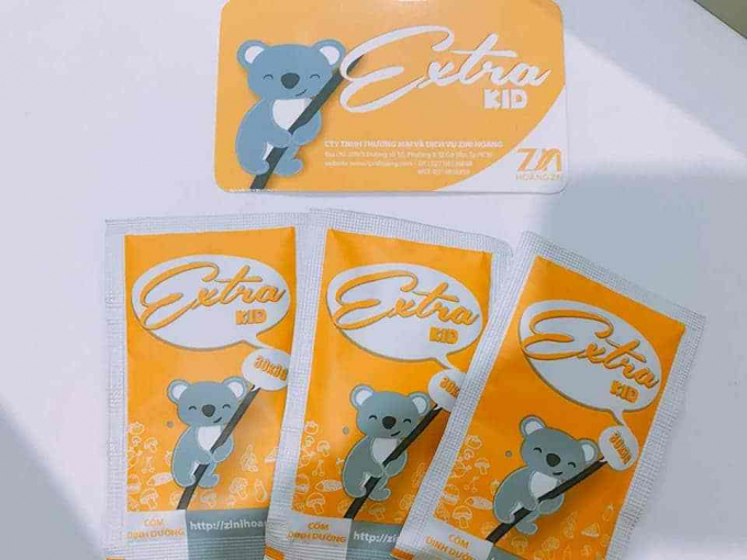 cốm Extra KID bị thu hồi.