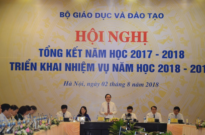 Bộ Trưởng Ph&ugrave;ng Xu&acirc;n Nhạ chủ tr&igrave; Hội nghị.