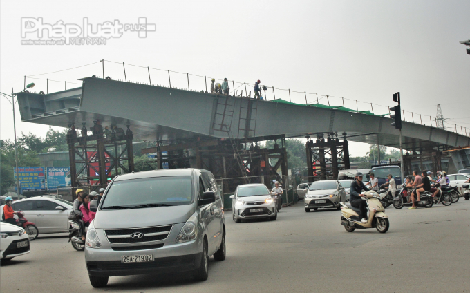 Theo phương &aacute;n thiết kế, to&agrave;n bộ cầu vượt n&uacute;t giao An Dương Vương - Thanh Ni&ecirc;n sẽ bao gồm 7 nhịp, d&agrave;i từ 30 - 45 - 60m