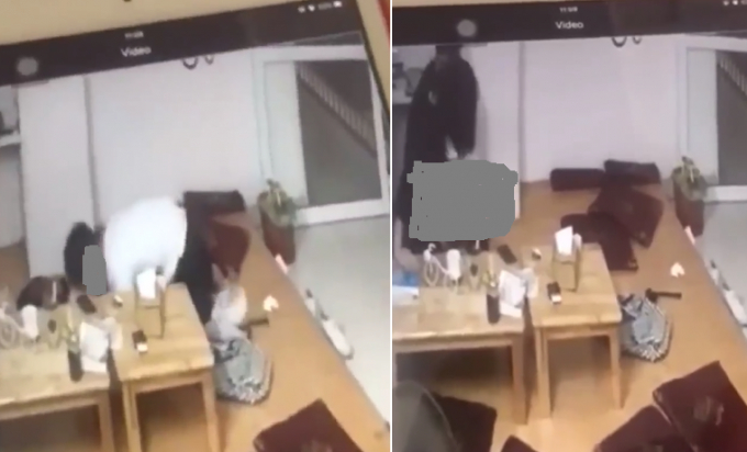 Ảnh cắt từ clip.