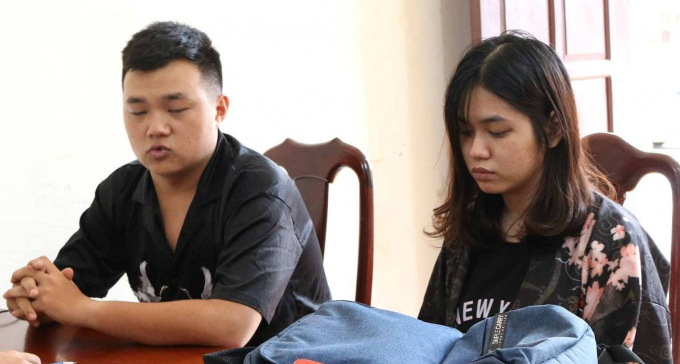 Cặp đ&ocirc;i n&agrave;y sau khi g&acirc;y &aacute;n đ&atilde; được người th&acirc;n vận động đến cơ quan C&ocirc;ng an đầu th&uacute;.