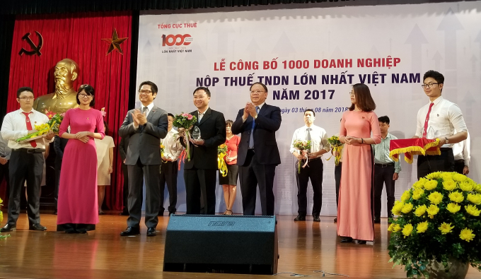 C&ocirc;ng ty FrieslandCampina VNthuộc Top 100 doanh nghiệp đ&oacute;ng g&oacute;p nhiều nhất cho ng&acirc;n s&aacute;ch Nh&agrave; nước 2016-2017