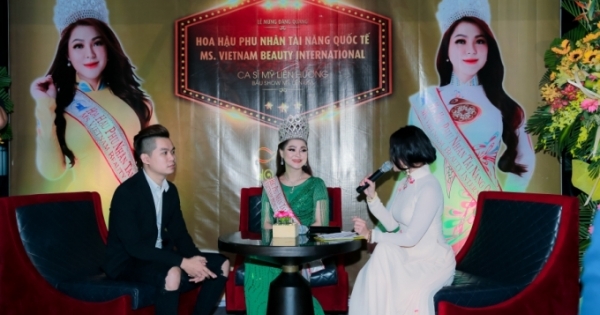 Dàn sao Việt đến chúc mừng Hoa hậu Phu nhân Quốc tế Mỹ Liên