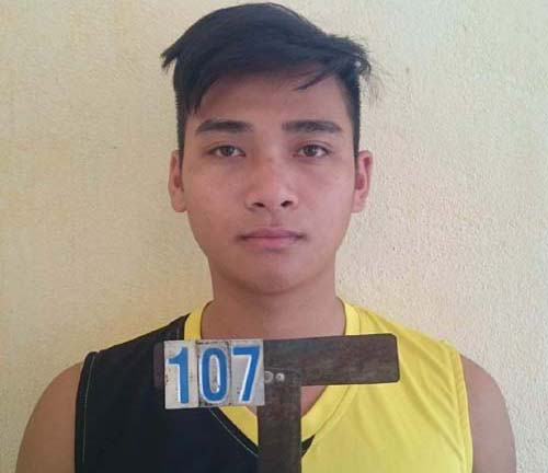 Đối tượng B&ugrave;i Văn Vương. (Ảnh: C&ocirc;ng an Thanh H&oacute;a)