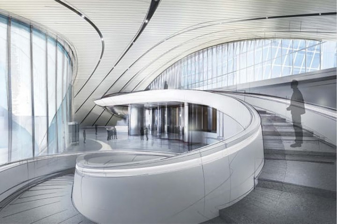 Theo Philip Nikandrov, một trong những kiến tr&uacute;c sư tham gia dự &aacute;n n&agrave;y, ngoại thất của t&ograve;a nh&agrave; được ho&agrave;n th&agrave;nh cuối m&ugrave;a h&egrave; n&agrave;y, c&ograve;n nội thất sẽ được ho&agrave;n thiện trong năm 2019.