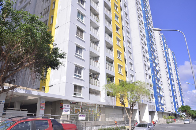 Chung cư Carina Plaza thời điểm hiện tại