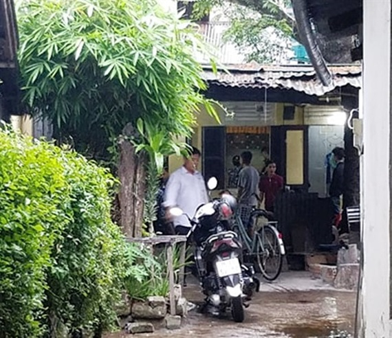 Ng&ocirc;i nh&agrave; nơi xảy ra vụ việc. (Ảnh: CĐ)