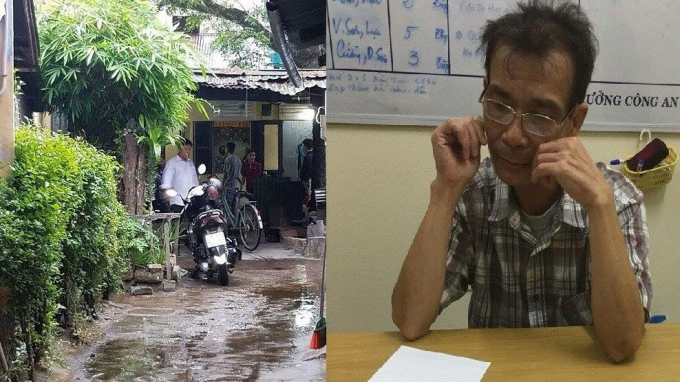 Huấn tại cơ quan c&ocirc;ng an v&agrave; nơi xảy ra vụ việc.