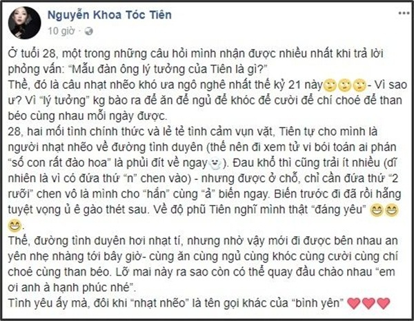 T&oacute;c Ti&ecirc;n n&oacute;i về người thứ 3