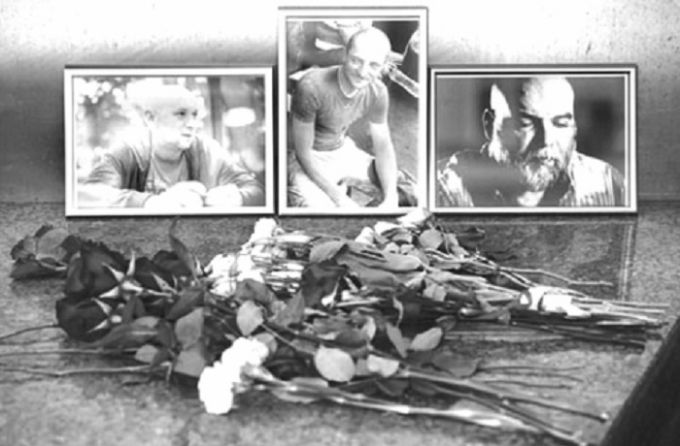 Di ảnh của ba nh&agrave; b&aacute;o Nga bị s&aacute;t hại ở Cộng h&ograve;a Trung Phi h&ocirc;m 31/7.