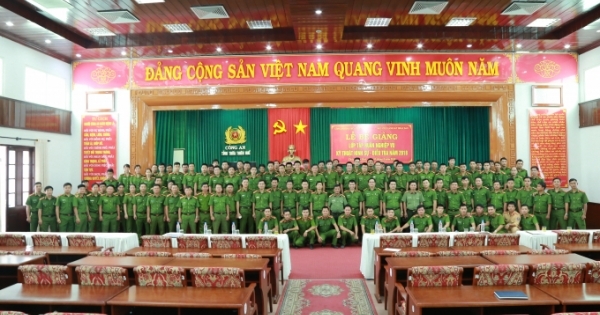 Huế: Nâng cao nghiệp vụ kỹ thuật hình sự điều tra cho cán bộ, chiến sĩ