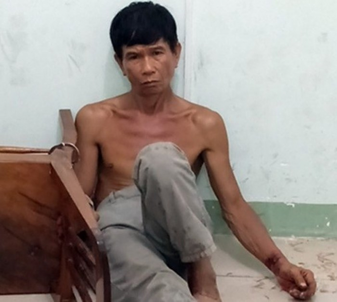 S&aacute;t nh&acirc;n Phan Minh Cường khi bị bắt giữ.