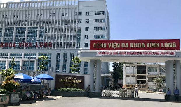 BVĐK tỉnh Vĩnh Long- nơi mọi người đưa bệnh nh&acirc;n Đạt v&agrave;o cấp cứu.