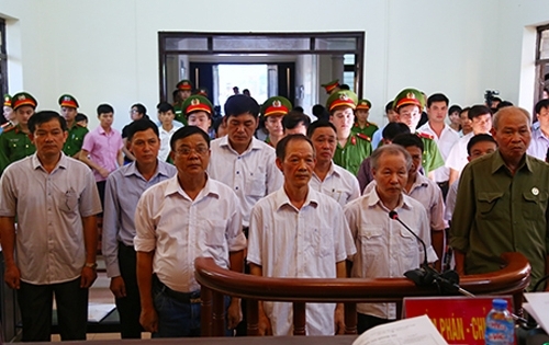 Tiếp tục hoãn phiên xử phúc thẩm 10 cán bộ ở Đồng Tâm