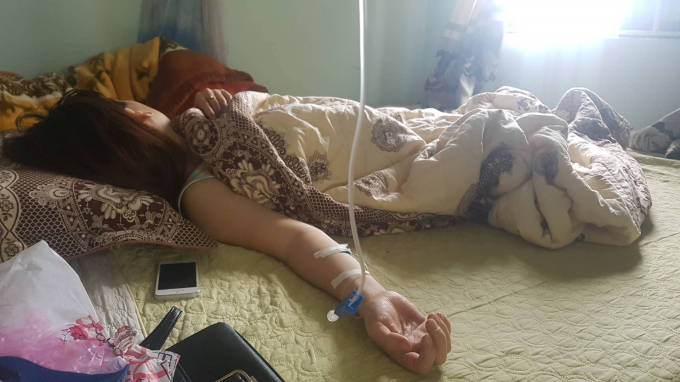 Chị L.A bị &ocirc;ng Triệu quấy rối t&igrave;nh dục phải nhập viện.