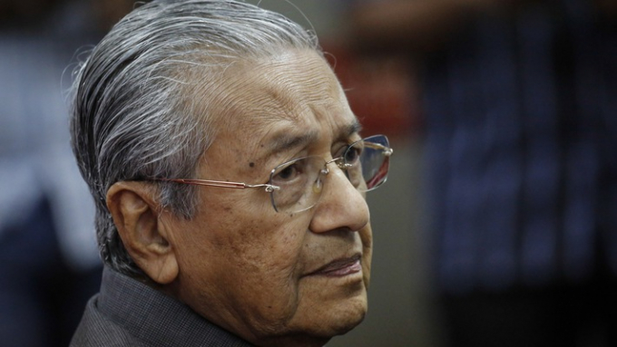 Thủ tướng Malaysia Mahathir Mohamad - Ảnh: Bloomberg.
