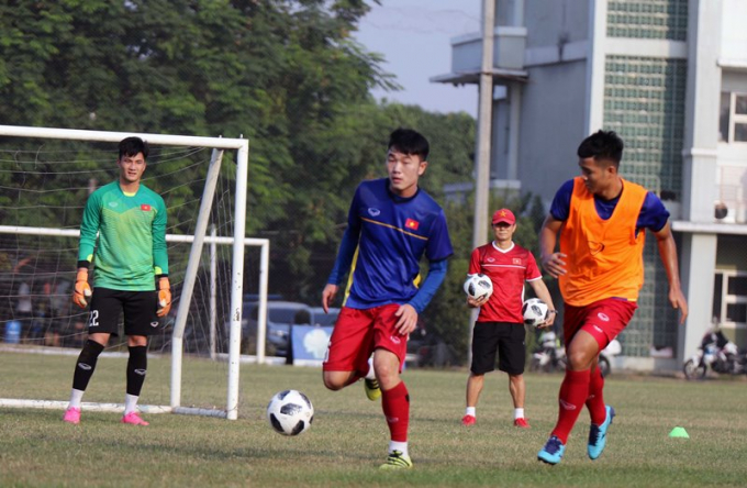 Xu&acirc;n Trường ho&agrave;n to&agrave;n khỏe mạnh v&agrave; theo hết gi&aacute;o &aacute;n tập luyện.