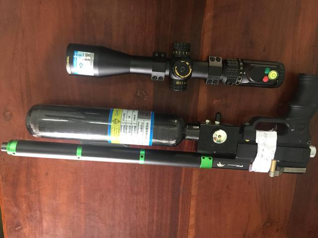 Khẩu s&uacute;ng g&acirc;y ra vụ &aacute;n mạng đau l&ograve;ng. Ảnh: L&ecirc; Tuấn - CA Ph&uacute; Ninh.