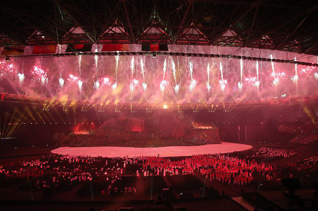 Lễ khai mạc Asiad 18: Những sắc m&agrave;u rực rỡ