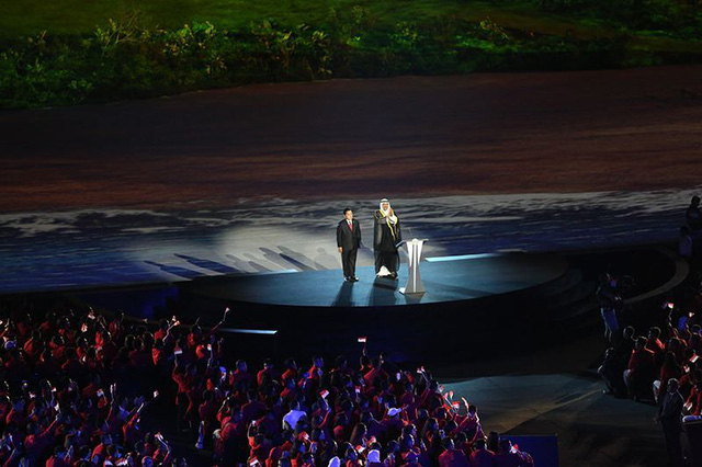 Lễ khai mạc Asiad 18: Những sắc m&agrave;u rực rỡ