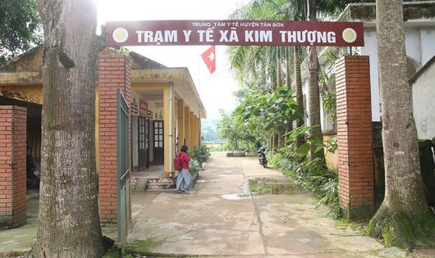Trạm y tế x&atilde; Kim Thượng - nơi x&atilde; c&oacute; nhiều người d&acirc;n nhiễm HIV.