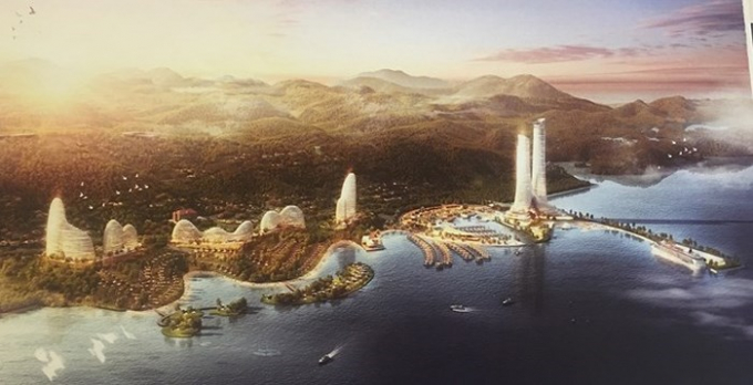 Phối cảnh dự &aacute;n Con đường di sản V&acirc;n Đồn