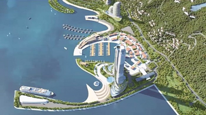 T&ograve;a th&aacute;p chữ V sẽ l&agrave; điểm nhấn của dự &aacute;n Con đường di sản V&acirc;n Đồn