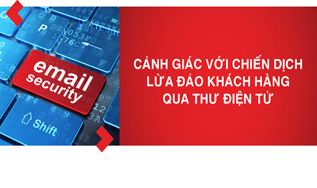 Techcombank cảnh b&aacute;o kh&aacute;c h&agrave;ng thủ đoạn lừa đảo qua thư điện tử