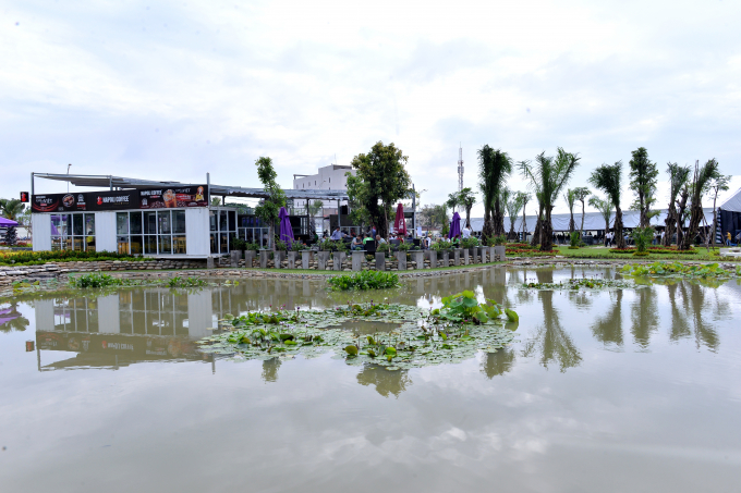 Một g&oacute;c dự &aacute;n đang triển khai x&acirc;y dựng.