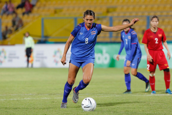 D&ugrave; được 0 điểm sau hai trận v&ograve;ng bảng, tuyển nữ Th&aacute;i Lan vẫn tiến v&agrave;o tứ kết. (Ảnh: Vietnamnet)