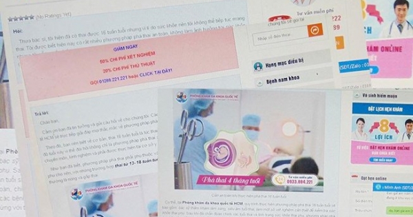 Thủng tử cung, sốc mất máu sau phá thai