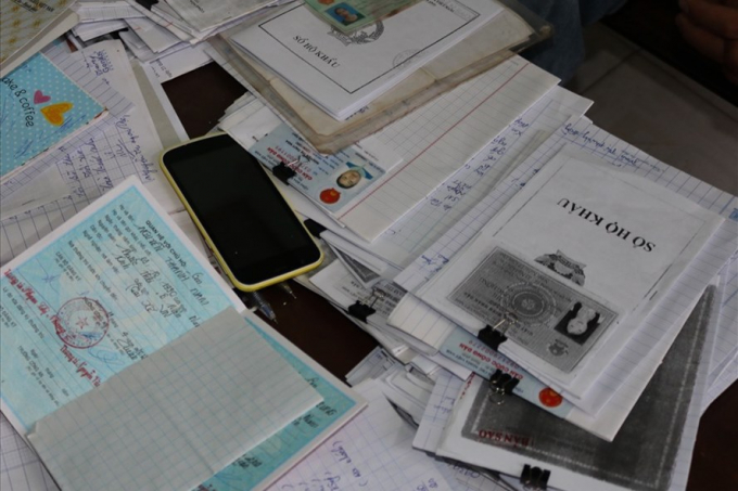 Tang vật được lực lương C&ocirc;ng an thu giữ được. (Ảnh: b&aacute;o Lao động)