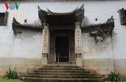 T&ograve;a dinh thự họ Vương được Bộ Văn h&oacute;a - Th&ocirc;ng tin c&ocirc;ng nhận l&agrave; di t&iacute;ch kiến tr&uacute;c nghệ thuật cấp quốc gia năm 1993. Ảnh: Tr&agrave; My.