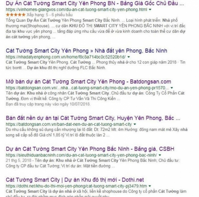 Dự &aacute;n khu nh&agrave; ở C&aacute;t Tường Smart City chưa đủ thủ tục phap l&yacute; nhưng đ&atilde; được rao b&aacute;n rầm rộ tr&ecirc;n c&aacute;c trang mạng