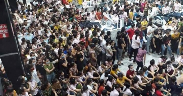 Công nhân Công ty Unico Global Yên Bái bỏ bữa ăn vì thực phẩm bẩn?