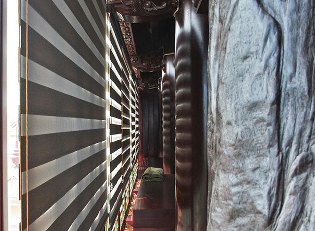 Sau 3 năm x&acirc;y dựng, căn nh&agrave; gỗ của &ocirc;ng L&acirc;n đ&atilde; ho&agrave;n th&agrave;nh.